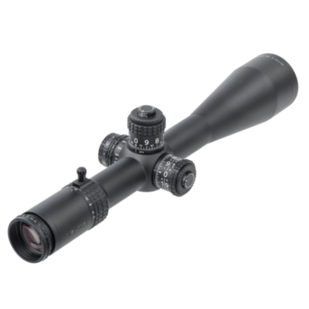 Preowned TSP Delta STRYKER Target Ultra ED 5-50x56 HD SFP Illuminated DLS-3 1/8 MOA Zero Stop Locking Turret Rifle Scope - SOG63