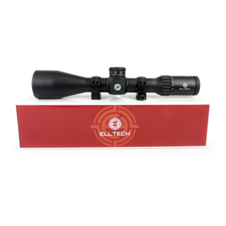 Preowned ELLTECH TPS 4-24x56 HD FFP Illuminated TPS-MIL Zero Stop 34mm LT Rifle Scope - PO339