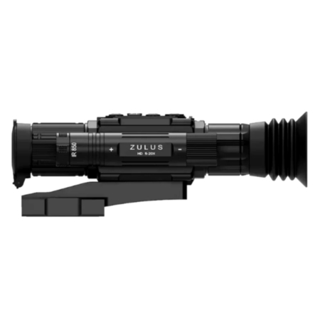 Arken Optics ZULUS HD 5-20X Digital Night Vision Scope (Picatinny Rail Included)