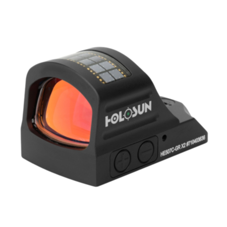 Holosun HE507C X2 2 MOA Solar Green Dot Sight