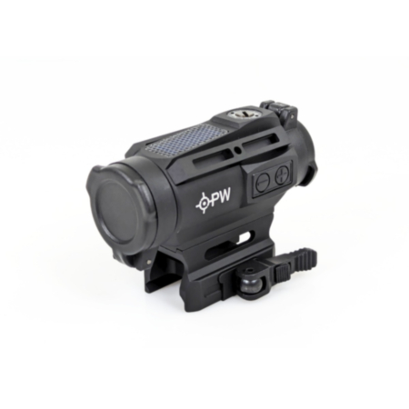 SPINA Optics Symbiote 1x20 Red Dot Sight with QD Mount & Digi System (Black)