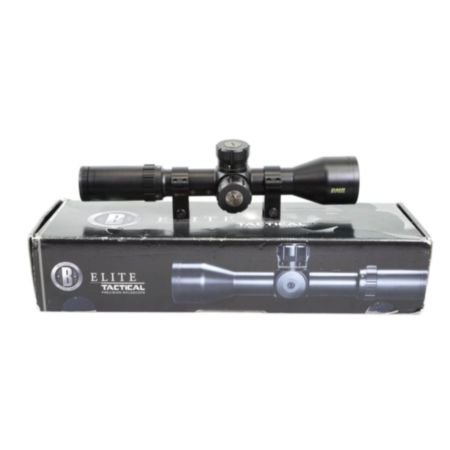 Preowned Bushnell elite tactical 3.5-21x50 FFP G2DMR 0.1 MRAD Rifle Scope - 2H22-0182