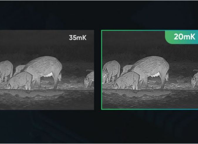 Thermal Night Vision Technical Terms Explained NETD mK Resolution Focal Length - what does it all mean for what you see